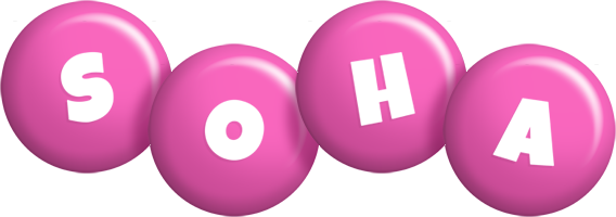 Soha candy-pink logo