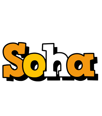 Soha cartoon logo