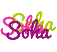 Soha flowers logo