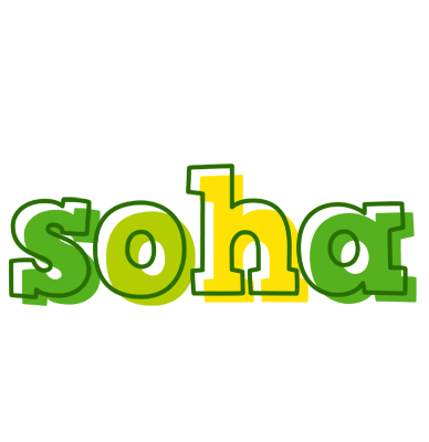 Soha juice logo