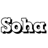Soha snowing logo