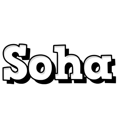 Soha snowing logo