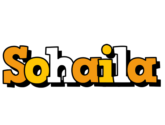 Sohaila cartoon logo