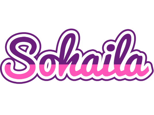 Sohaila cheerful logo
