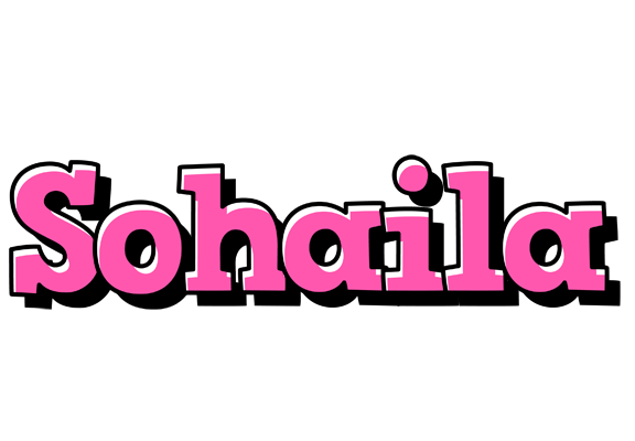 Sohaila girlish logo