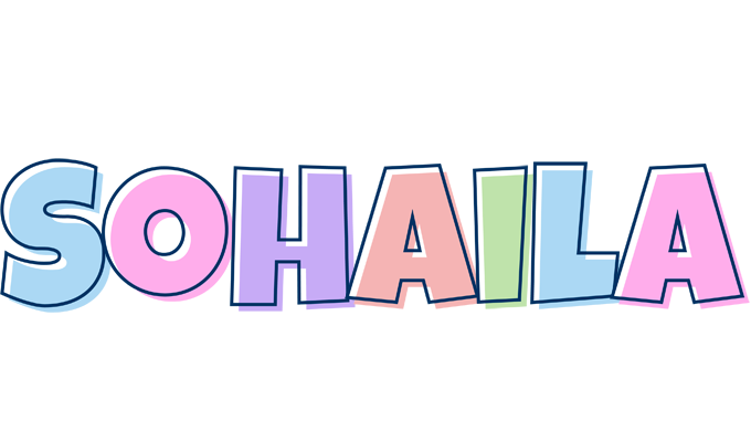 Sohaila pastel logo