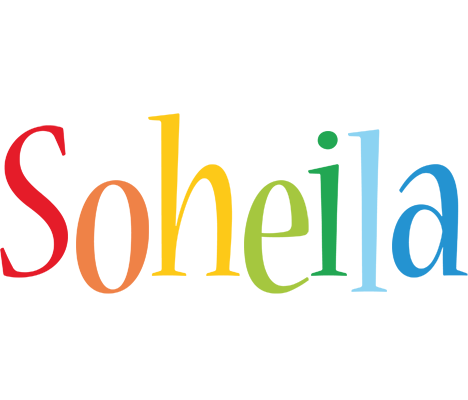Soheila birthday logo