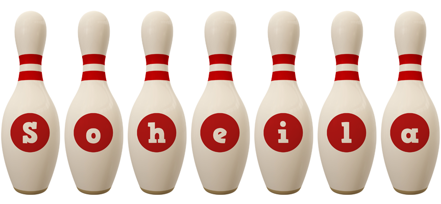Soheila bowling-pin logo