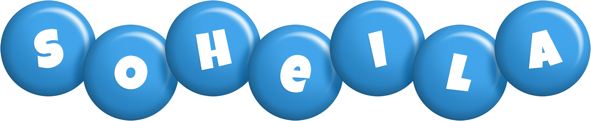 Soheila candy-blue logo