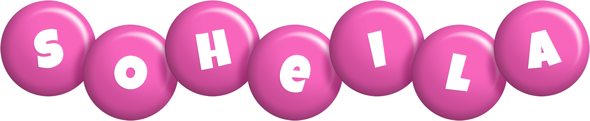 Soheila candy-pink logo