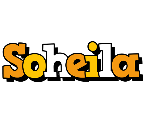 Soheila cartoon logo