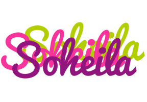 Soheila flowers logo