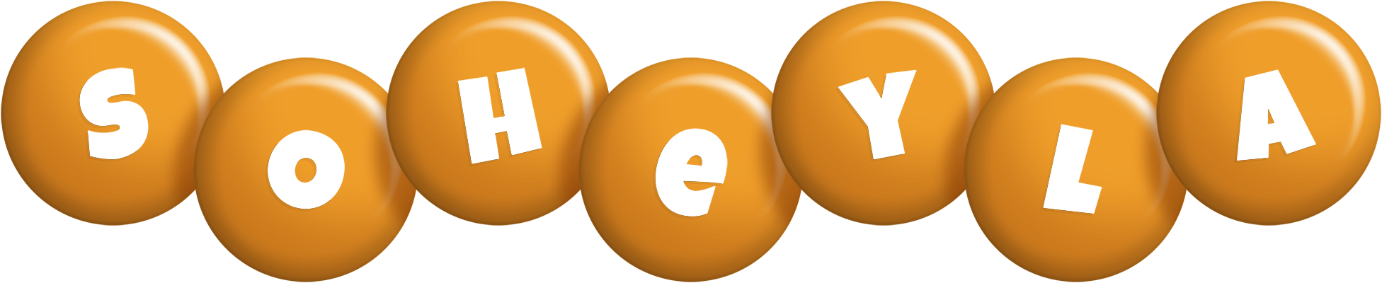 Soheyla candy-orange logo