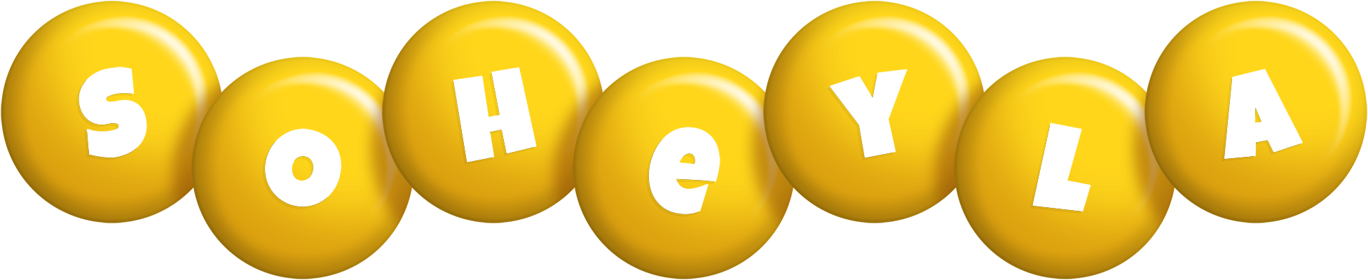 Soheyla candy-yellow logo