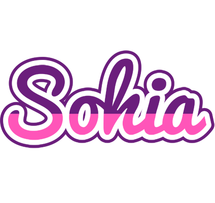 Sohia cheerful logo