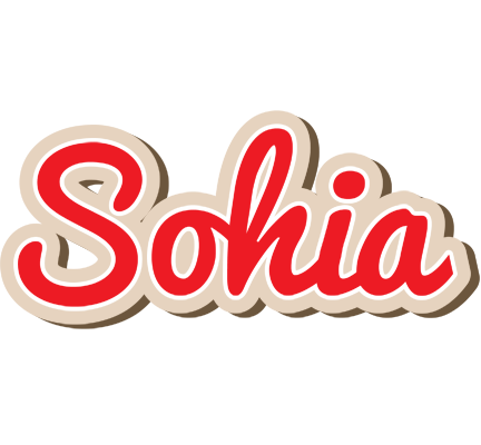 Sohia chocolate logo