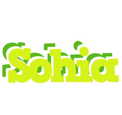 Sohia citrus logo