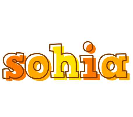 Sohia desert logo