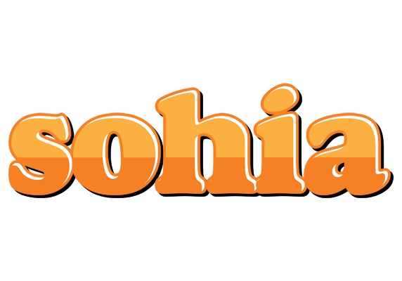 Sohia orange logo