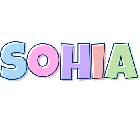 Sohia pastel logo