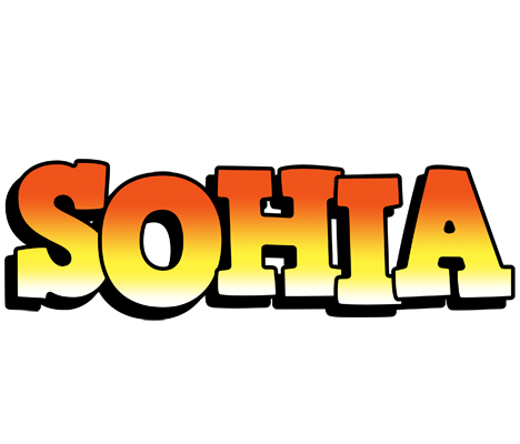 Sohia sunset logo