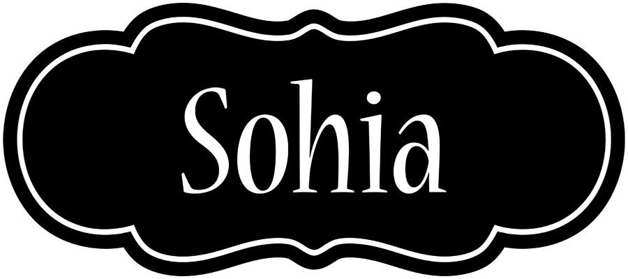 Sohia welcome logo