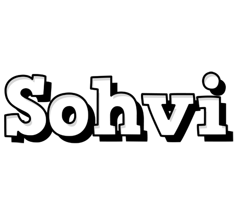 Sohvi snowing logo