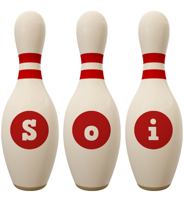 Soi bowling-pin logo