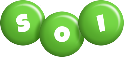 Soi candy-green logo