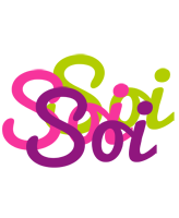 Soi flowers logo