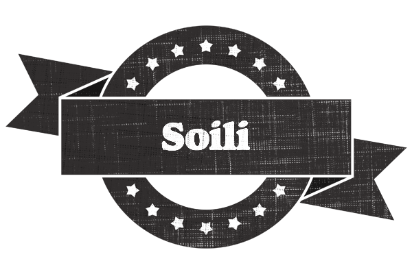 Soili grunge logo