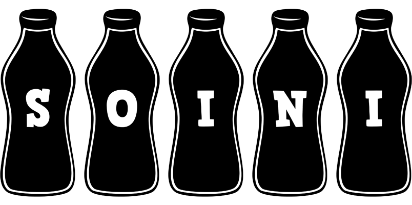 Soini bottle logo