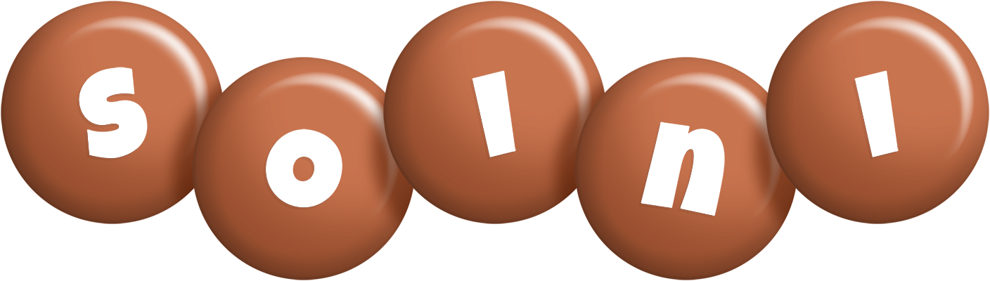 Soini candy-brown logo