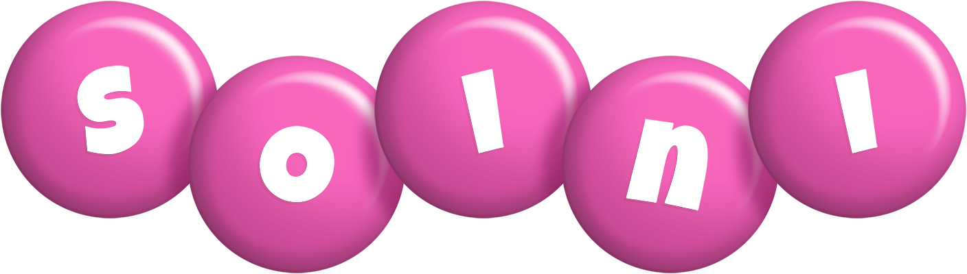 Soini candy-pink logo