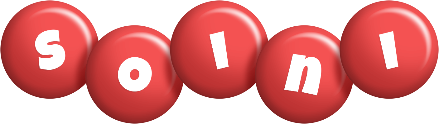 Soini candy-red logo