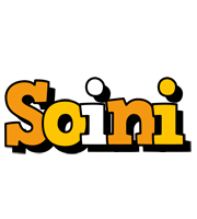 Soini cartoon logo