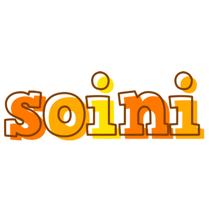 Soini desert logo