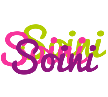 Soini flowers logo