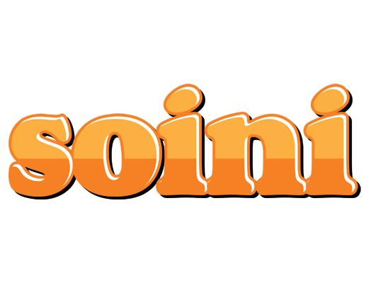 Soini orange logo
