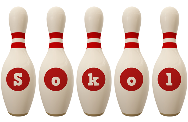 Sokol bowling-pin logo