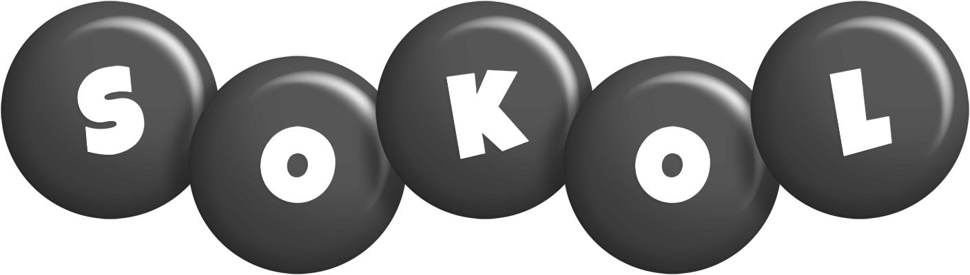 Sokol candy-black logo