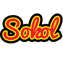 Sokol fireman logo