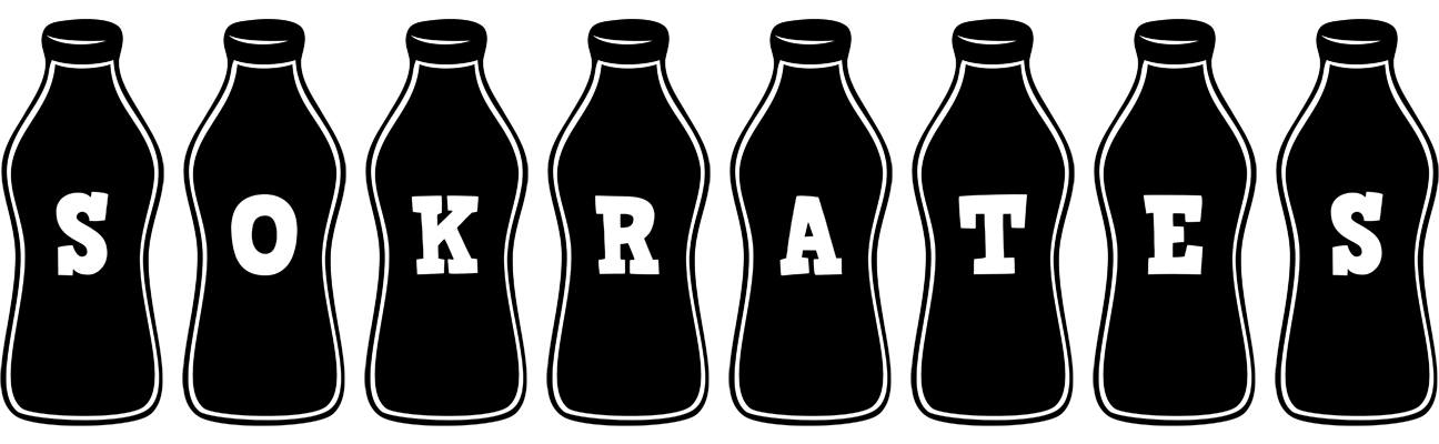 Sokrates bottle logo