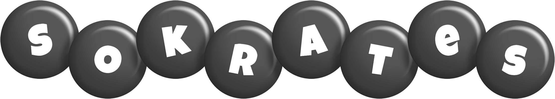 Sokrates candy-black logo