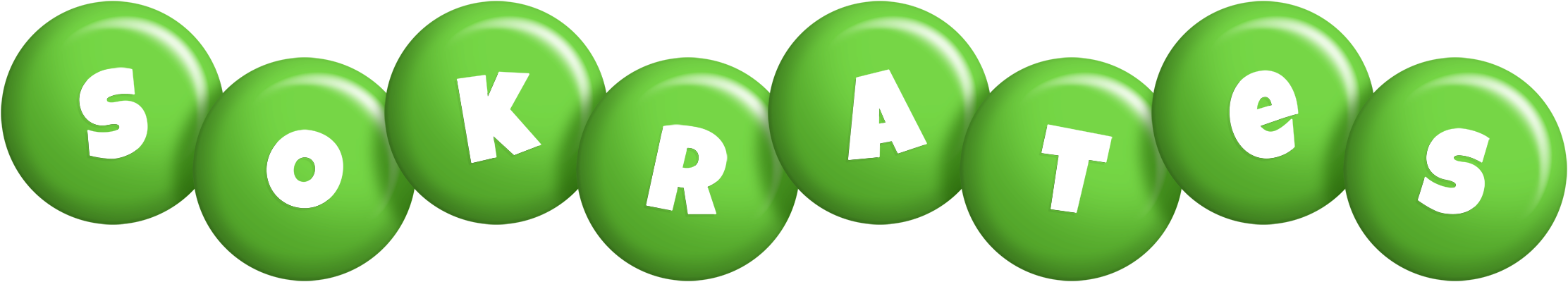 Sokrates candy-green logo