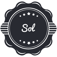 Sol badge logo