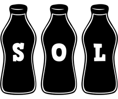 Sol bottle logo