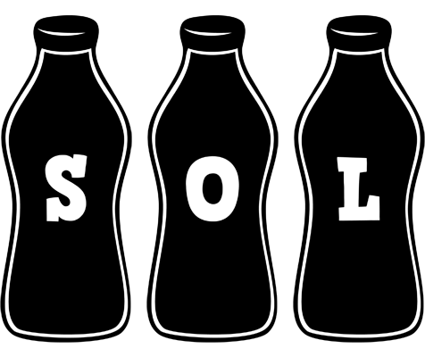 Sol bottle logo
