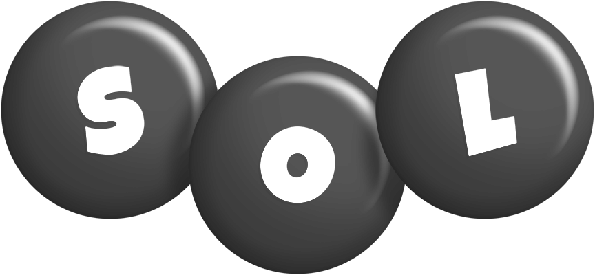 Sol candy-black logo