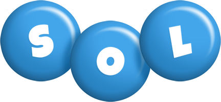 Sol candy-blue logo